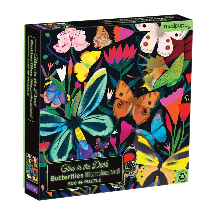 Butterflies Illuminated - 500pc glow in the dark
