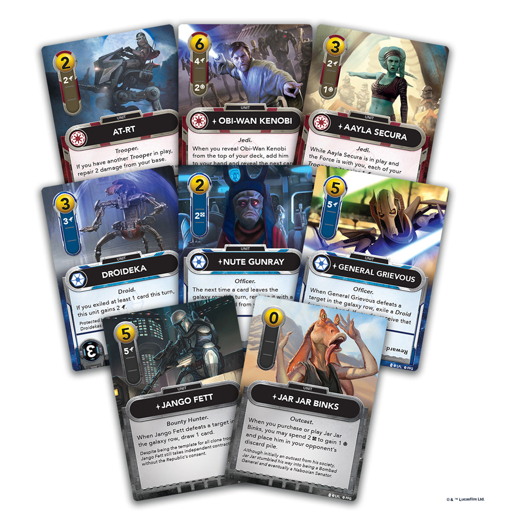 Star Wars The Deckbuilding Game - Clone Wars