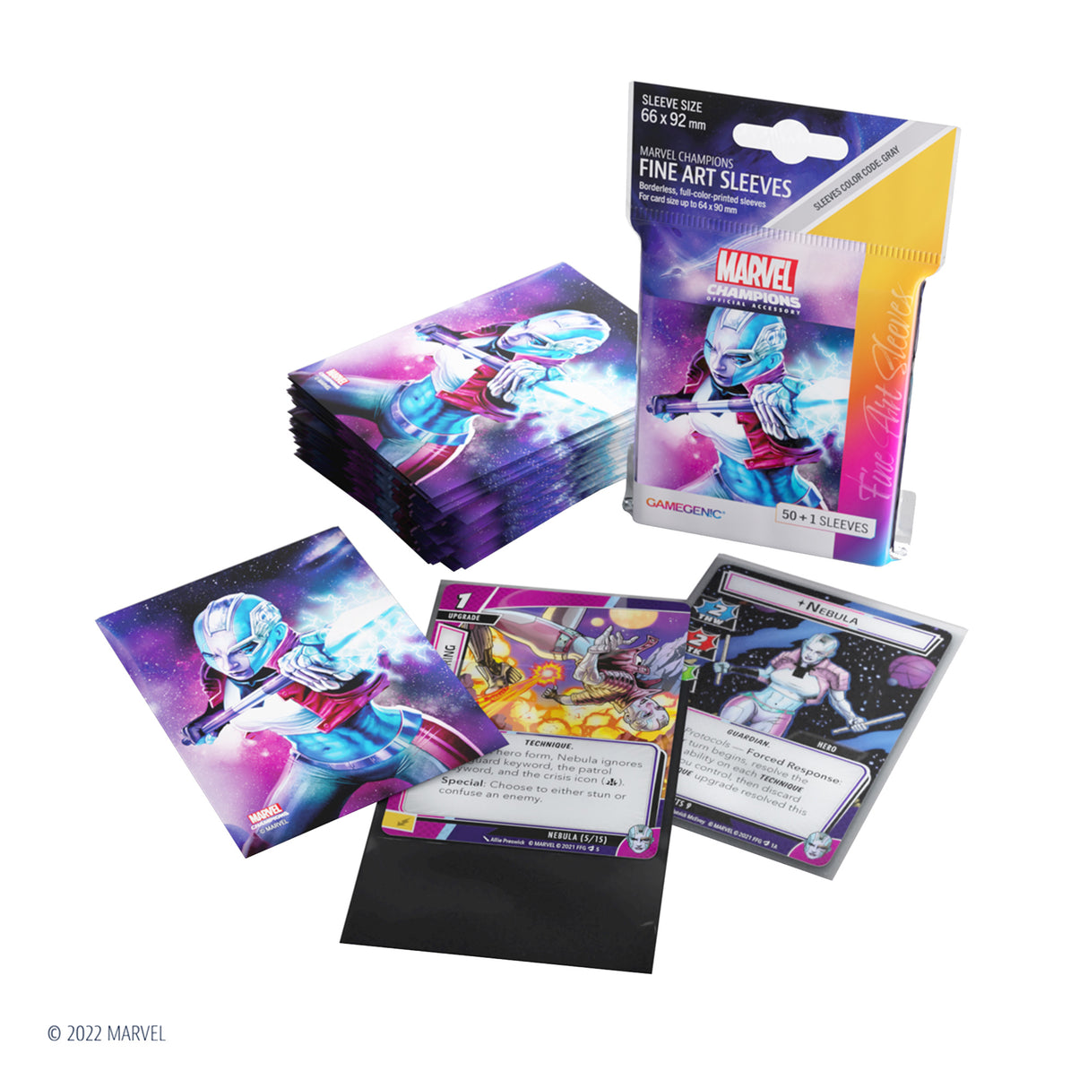Marvel: Champions Fine Art Sleeves – Nebula