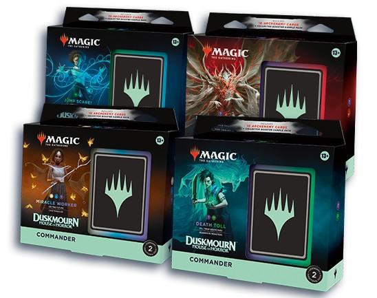 Magic: The Gathering - Duskmourn House of Horror Commander Deck Display
