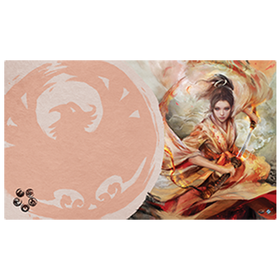 L5R The Souls of Shiba Playmat Legend of the Five Rings
