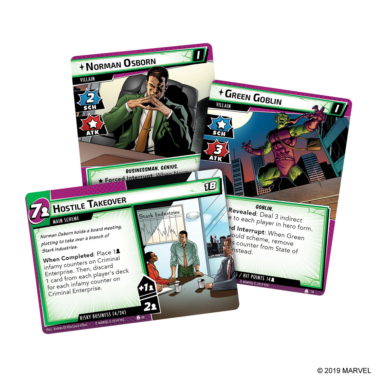 Marvel Champions: The Card Game- The Green Goblin