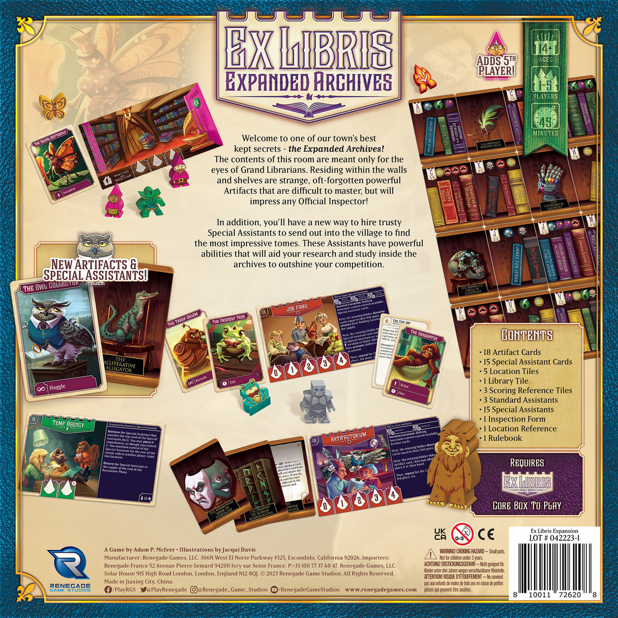 Ex Libris: Expanded Archives Expansion