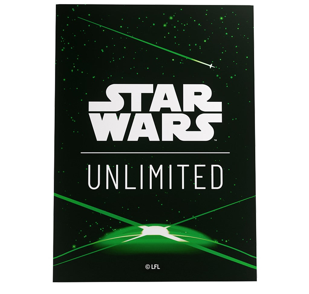 Star Wars: Unlimited Art Sleeves - Card Back Green