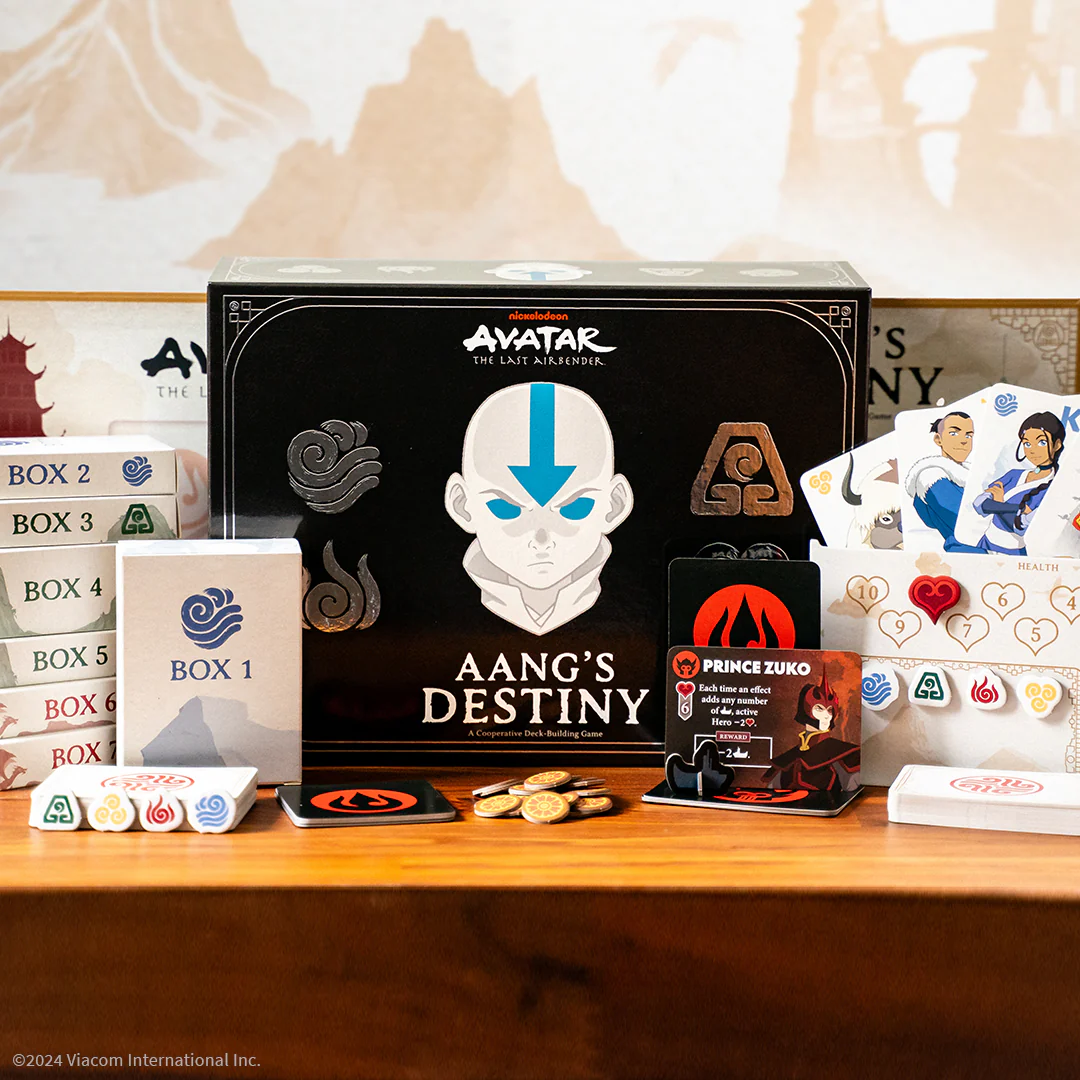 Avatar The Last Airbender: Aang's Destiny - A Cooperative Deck-Building Game