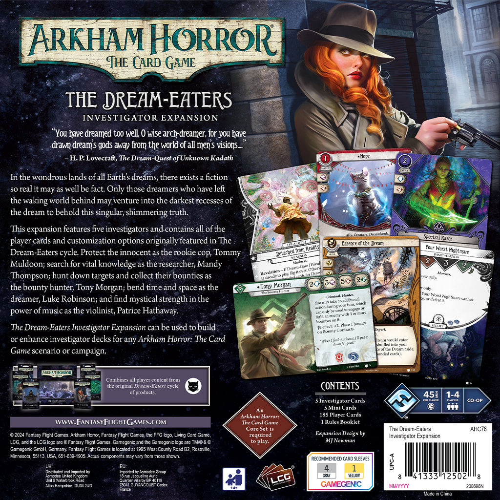 Arkham Horror: TCG - The Dream-Eaters Investigator Expansion