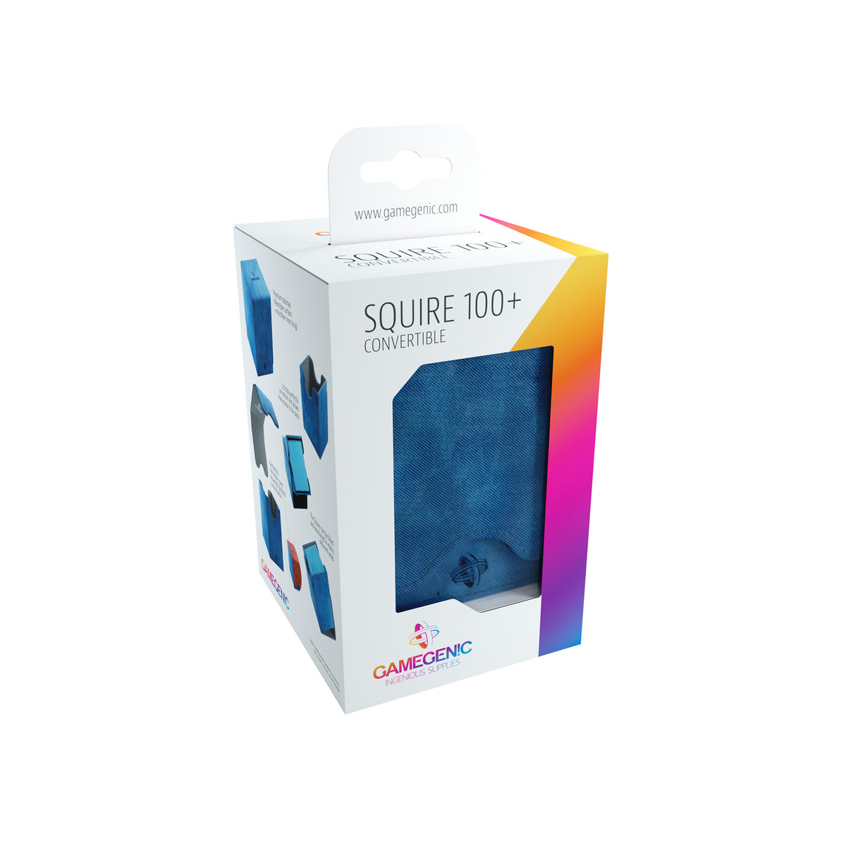 Gamegenic: Squire Deck Box 100plus Blue