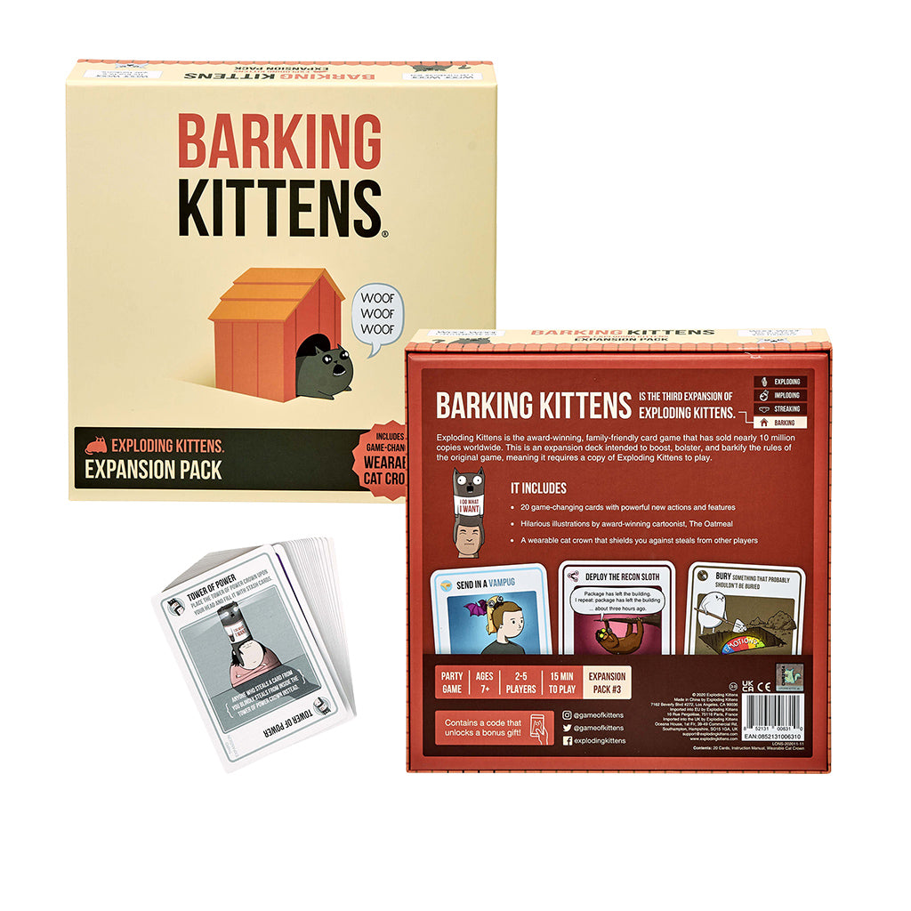 Exploding Kittens: Barking Kittens