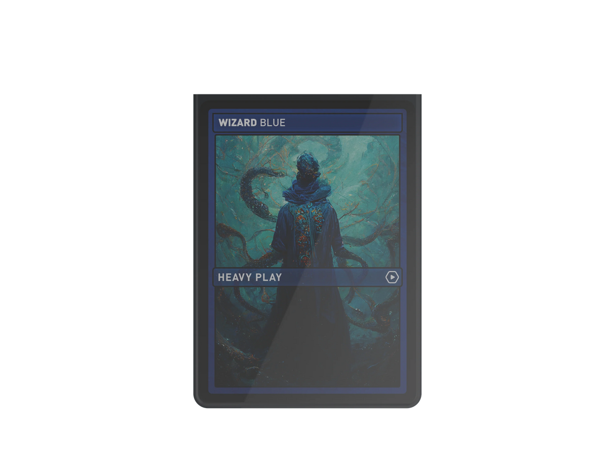 Heavy Play Curv Sleeves - Wizard Blue (100)
