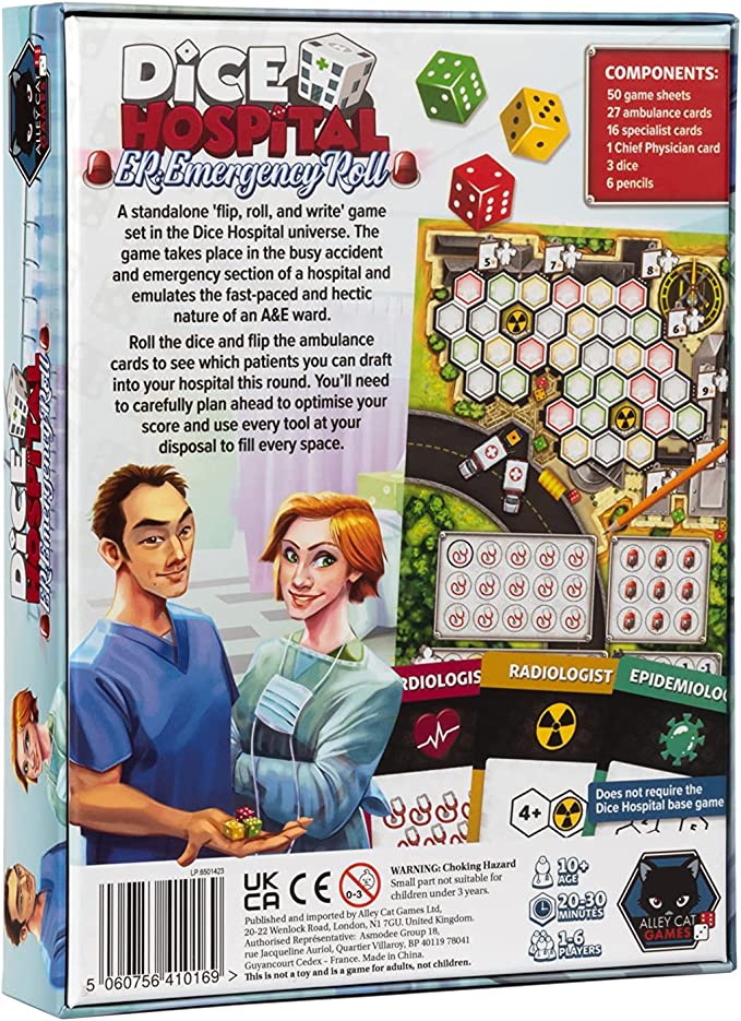 Dice Hospital: Emergency Roll