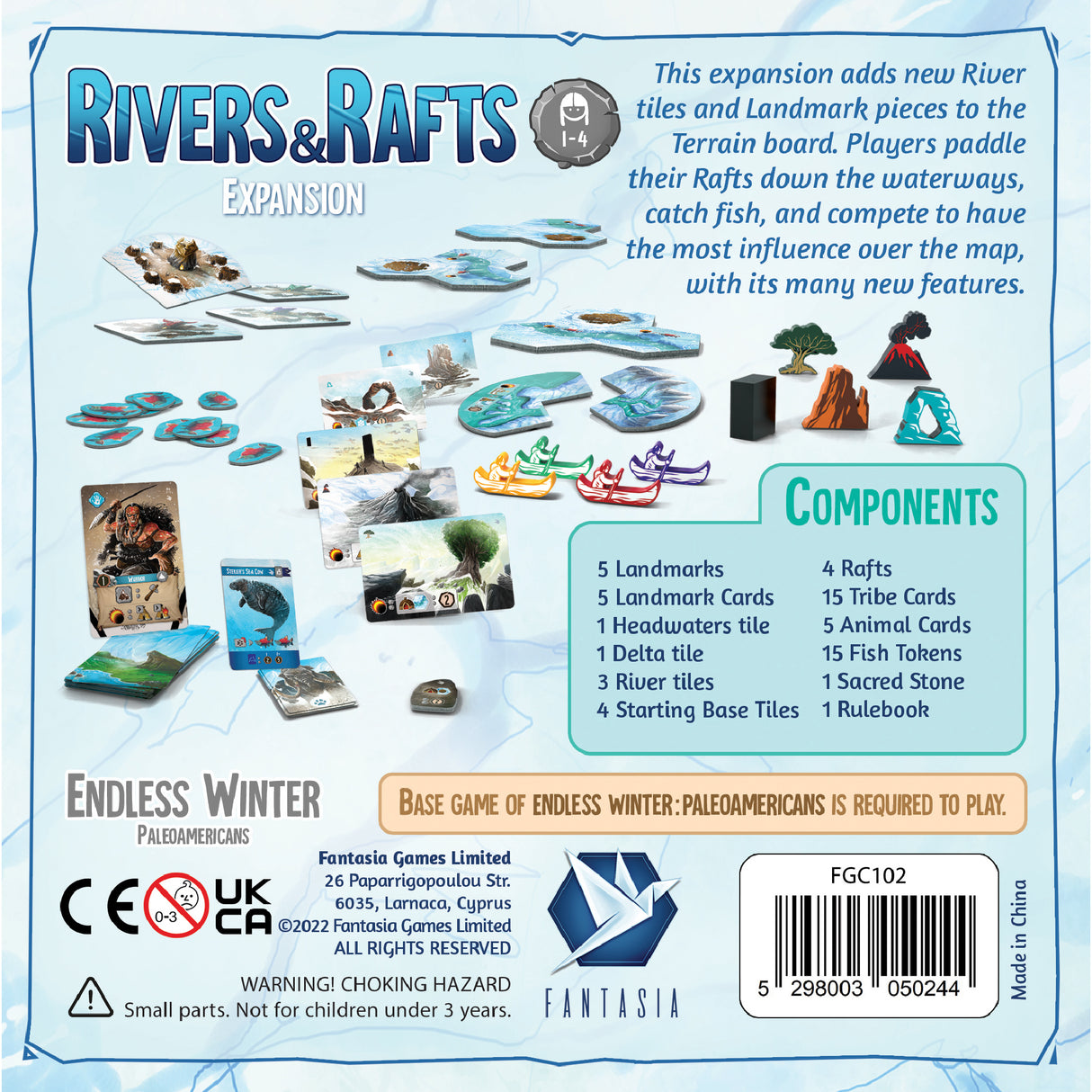 Endless Winter: Paleoamericans - Rivers & Rafts Expansion