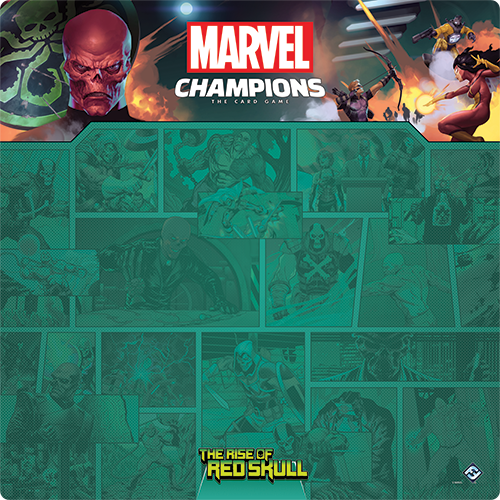 Marvel LCG: Marvel: Red Skull 1-4 Player Game Mat