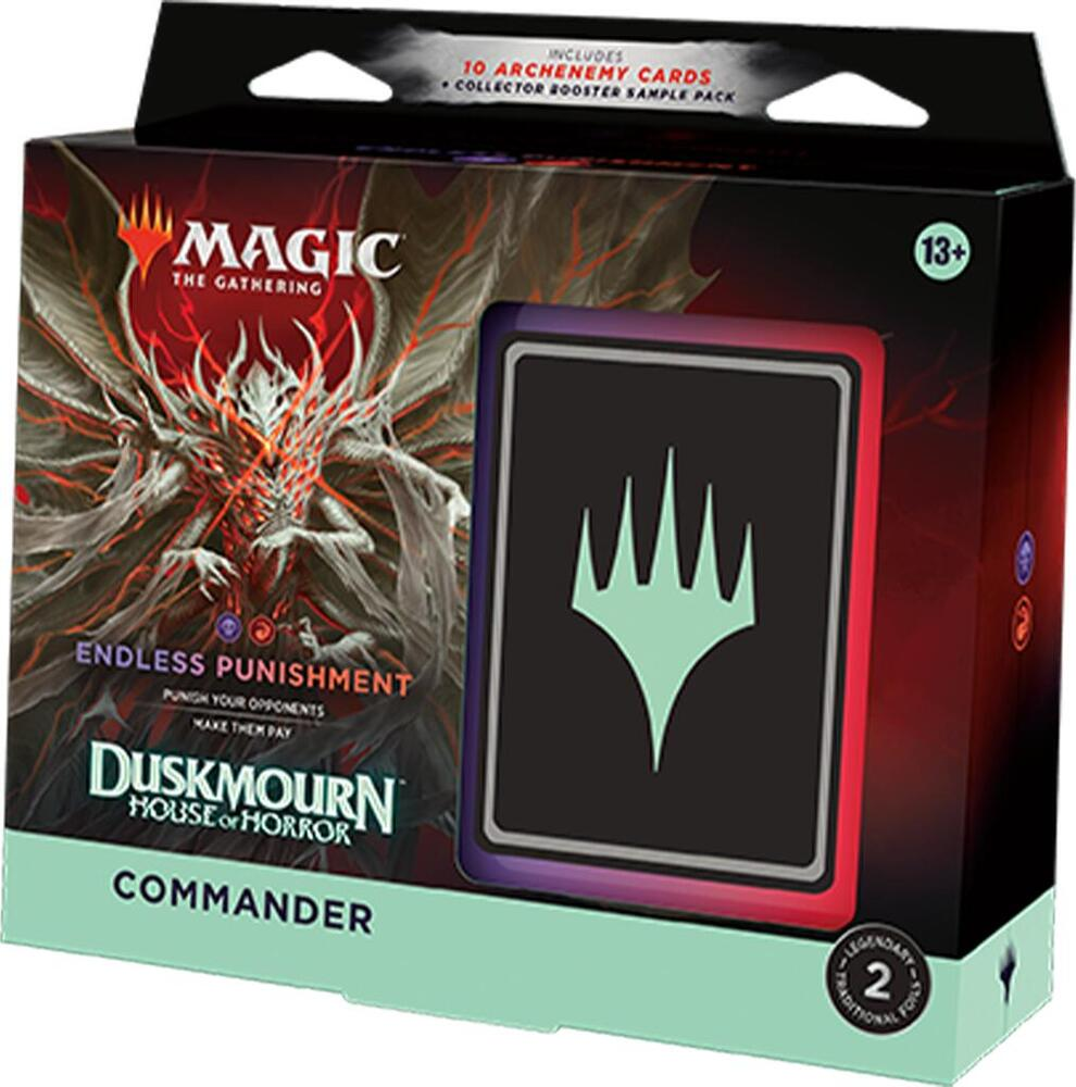 Magic: The Gathering - Duskmourn House of Horror Commander Deck Display