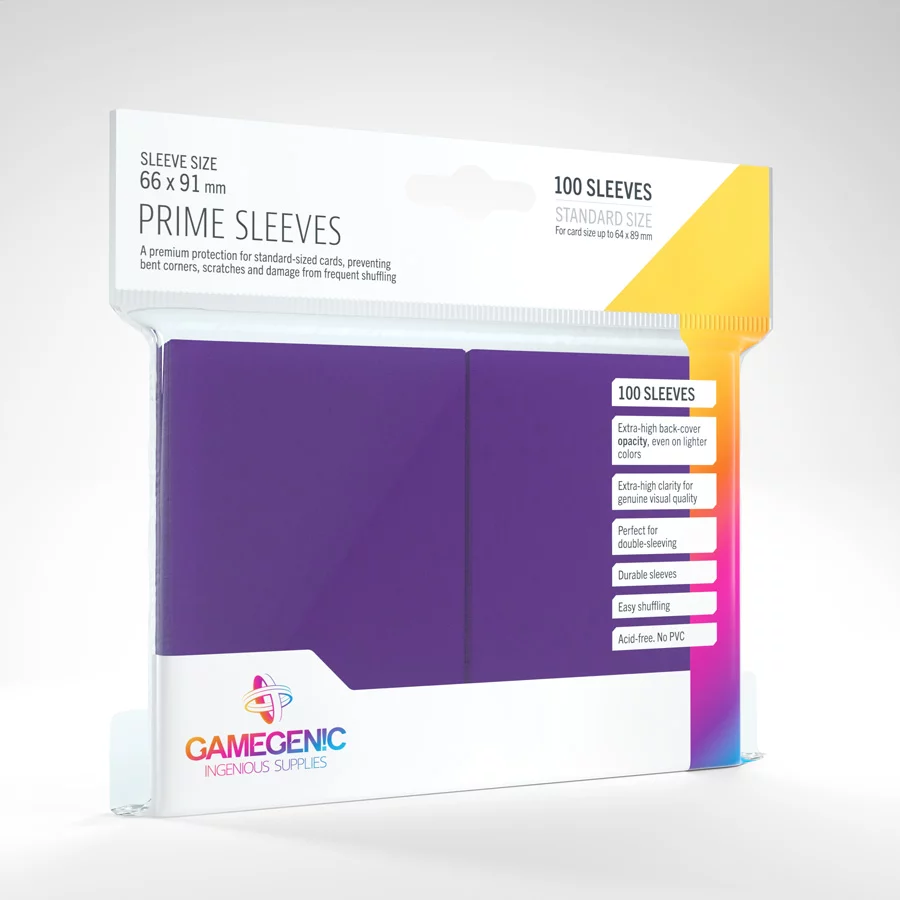 Gamegenic: Prime Sleeves Purple