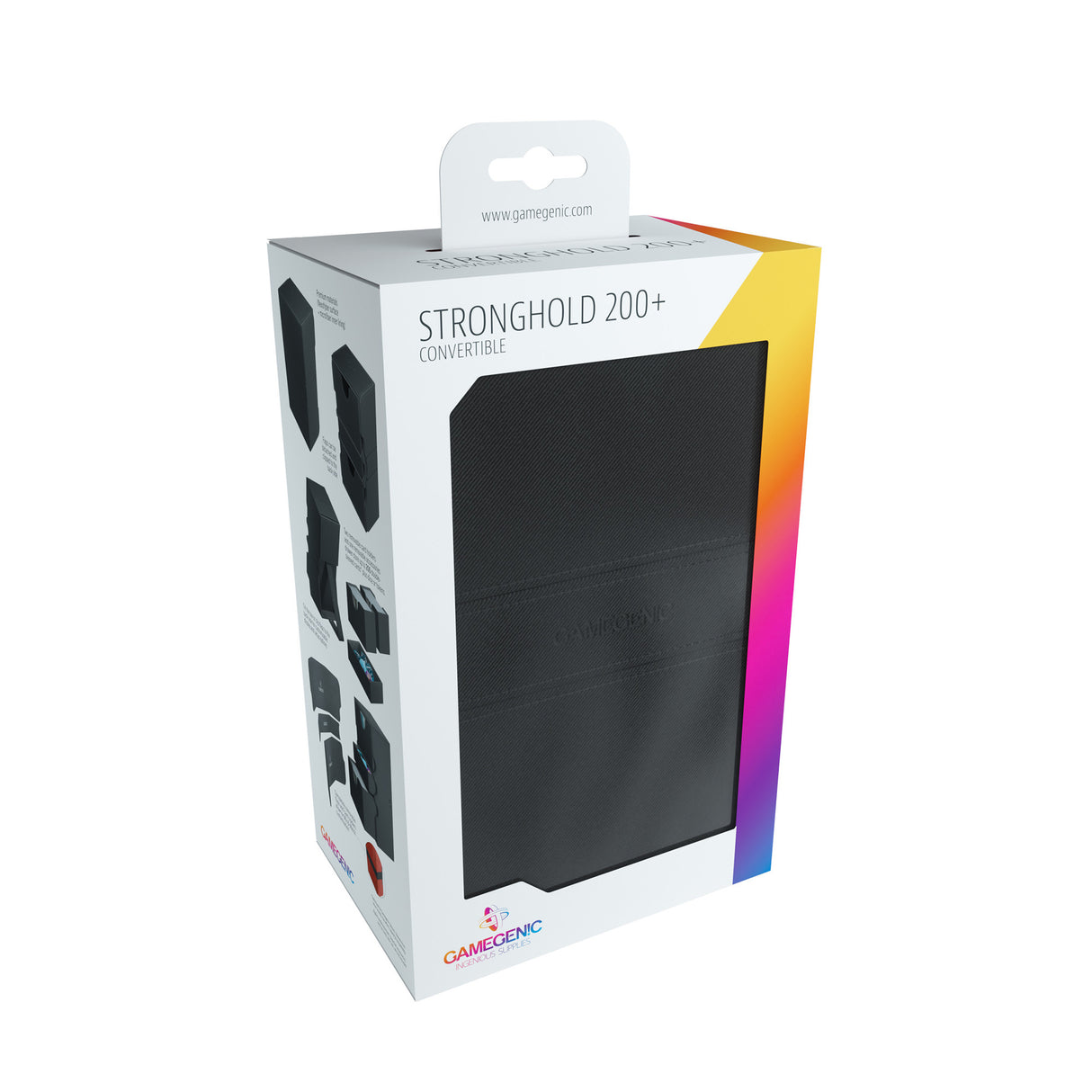 Gamegenic: Stronghold Deck Box 200+ Black