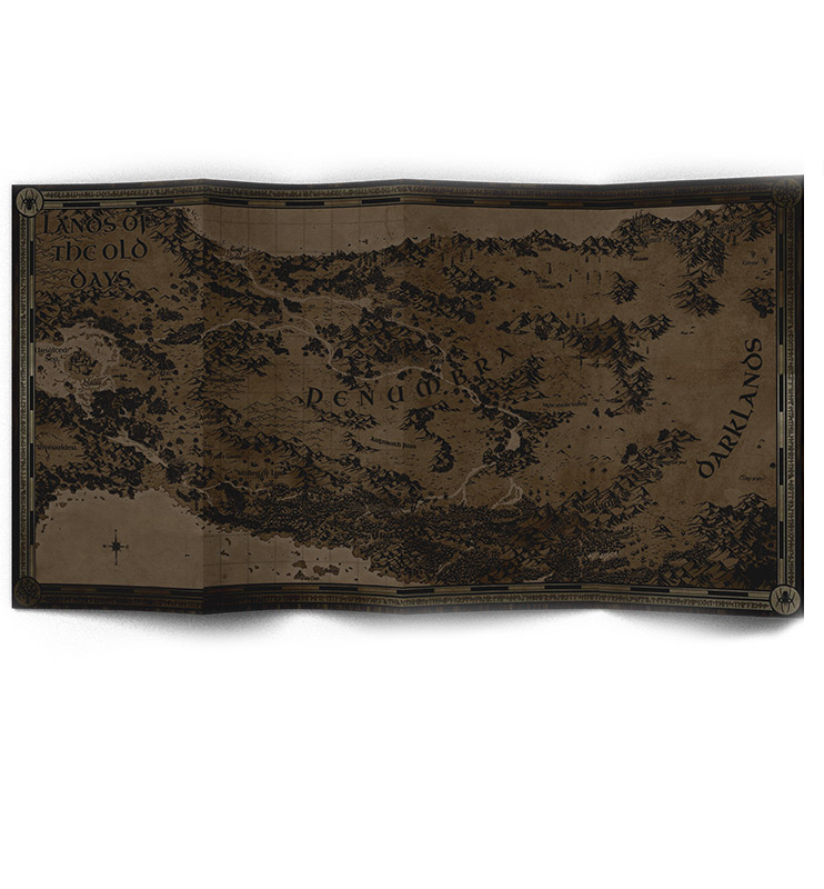 Soulmist RPG: Map of Fyera