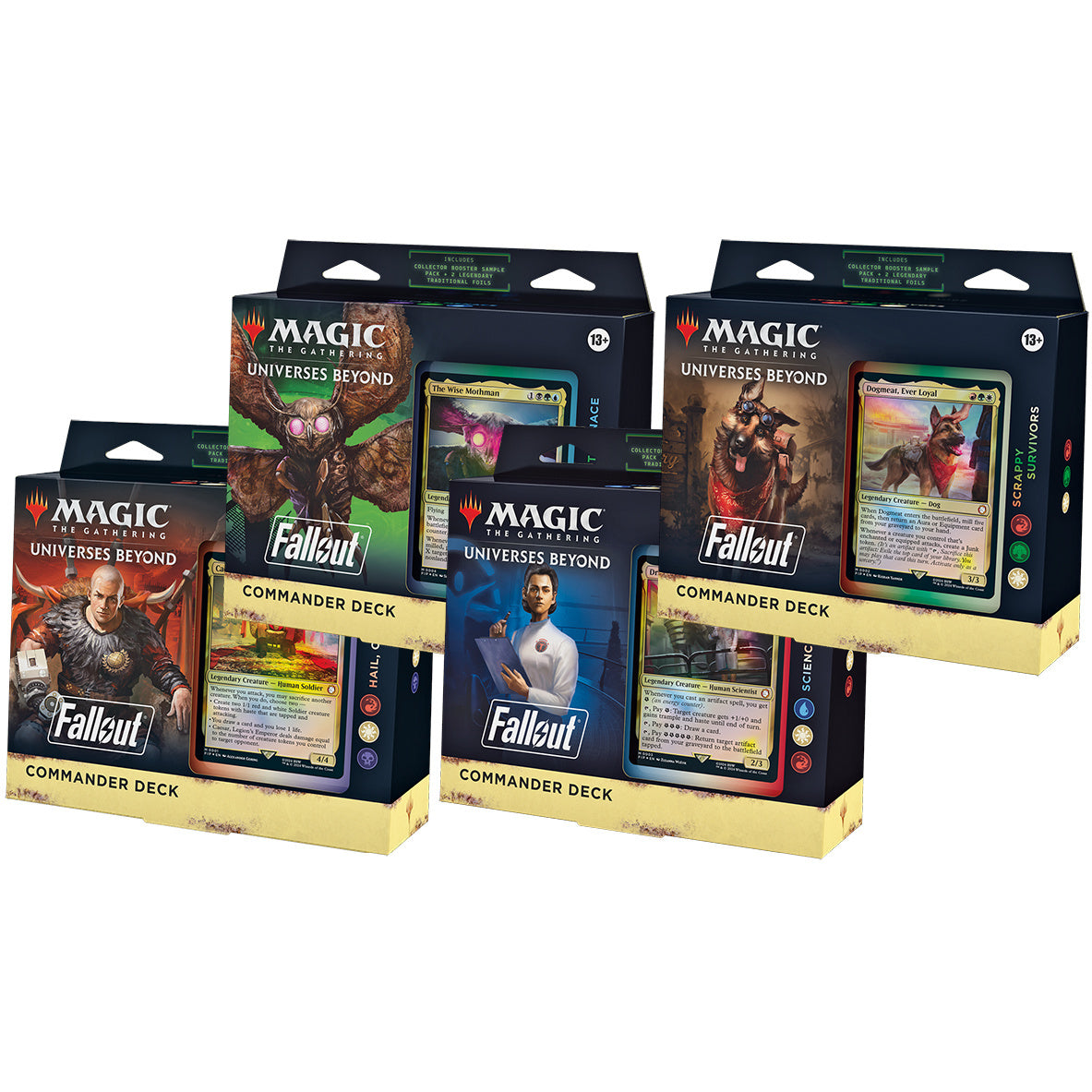 MTG: Fallout Commander Decks