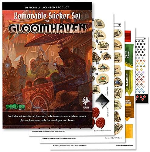 Gloomhaven: Removable Stickers Set