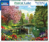 Forest Lake - 1000 Piece Jigsaw Puzzle White Mountain