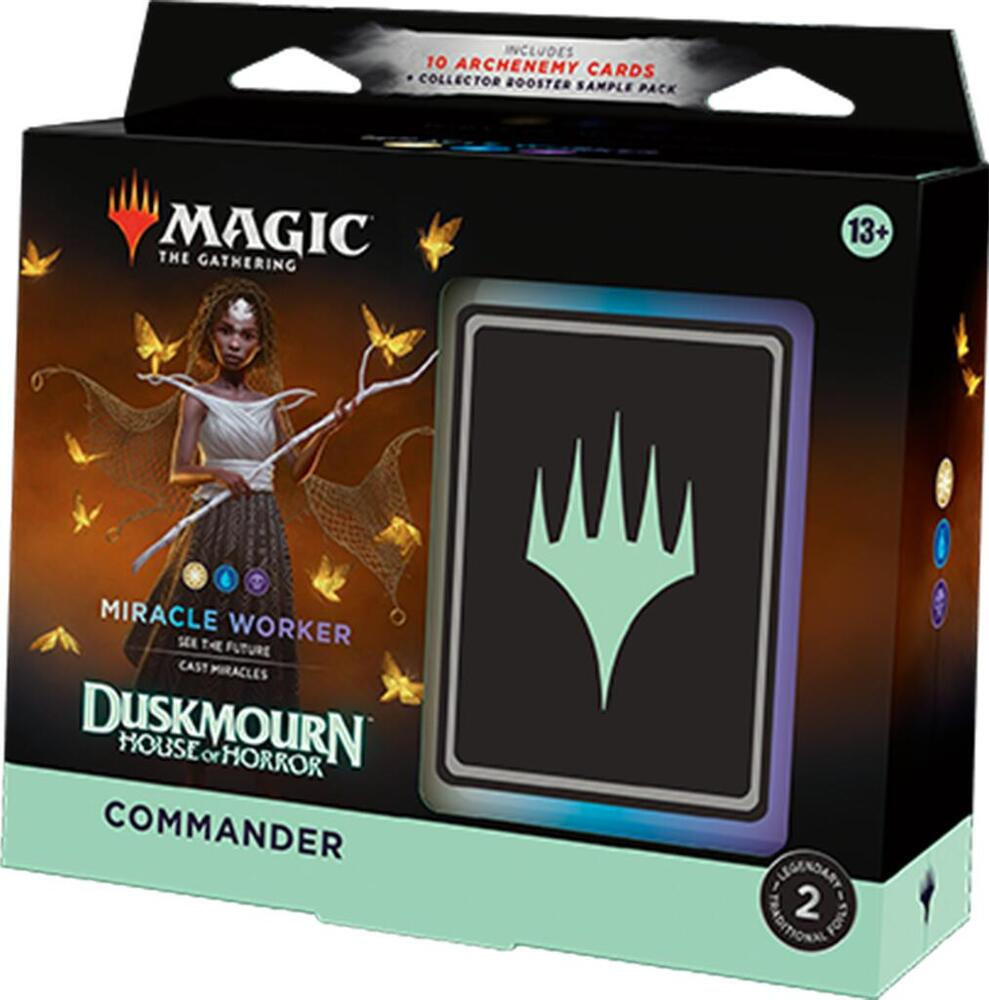 Magic: The Gathering - Duskmourn House of Horror Commander Deck Display