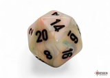 Chessex - Mega-Hedral Festive Circus/Black 7-Die Set