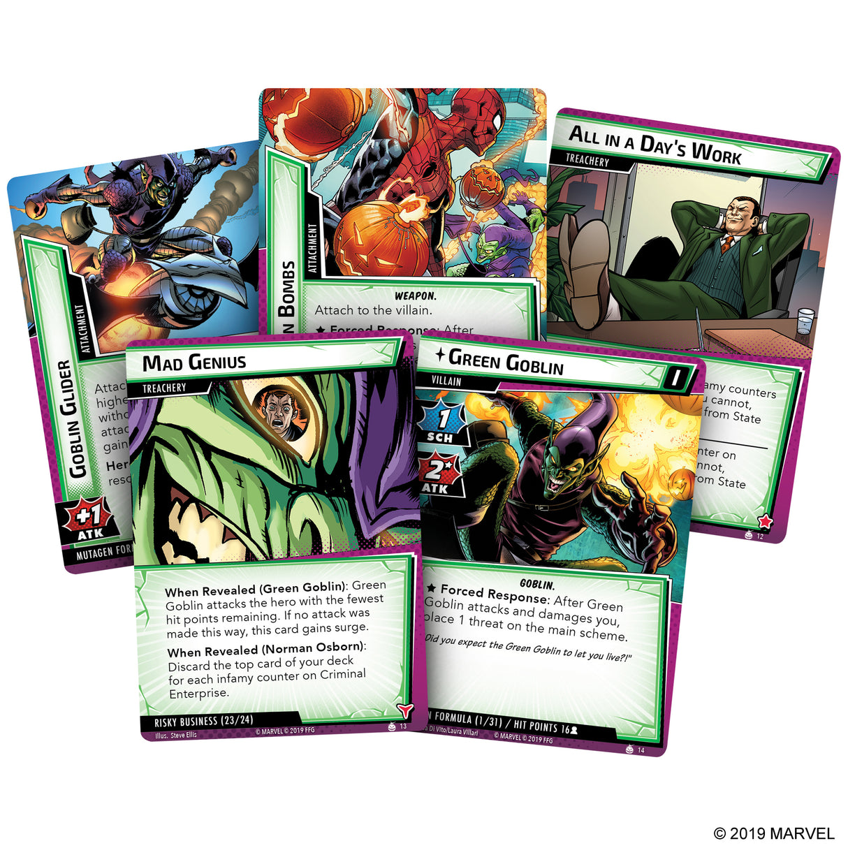 Marvel Champions: The Card Game- The Green Goblin