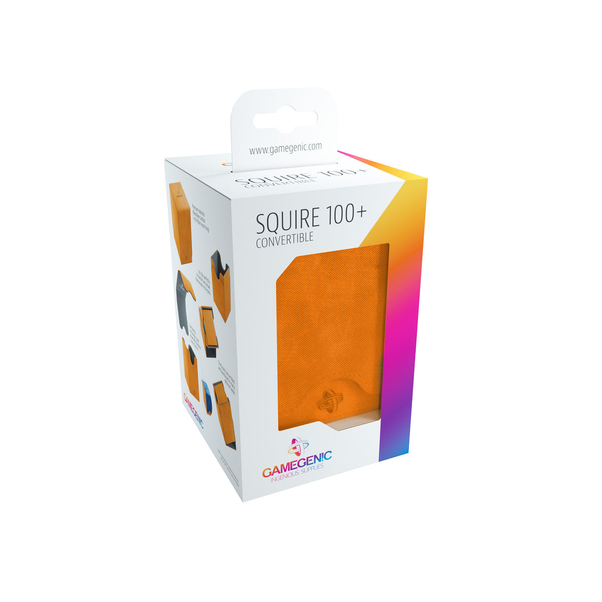Gamegenic: Squire Deck Box 100plus Orange
