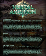 Grand Archive: Mortal Ambition Booster Case (6 Boxes)