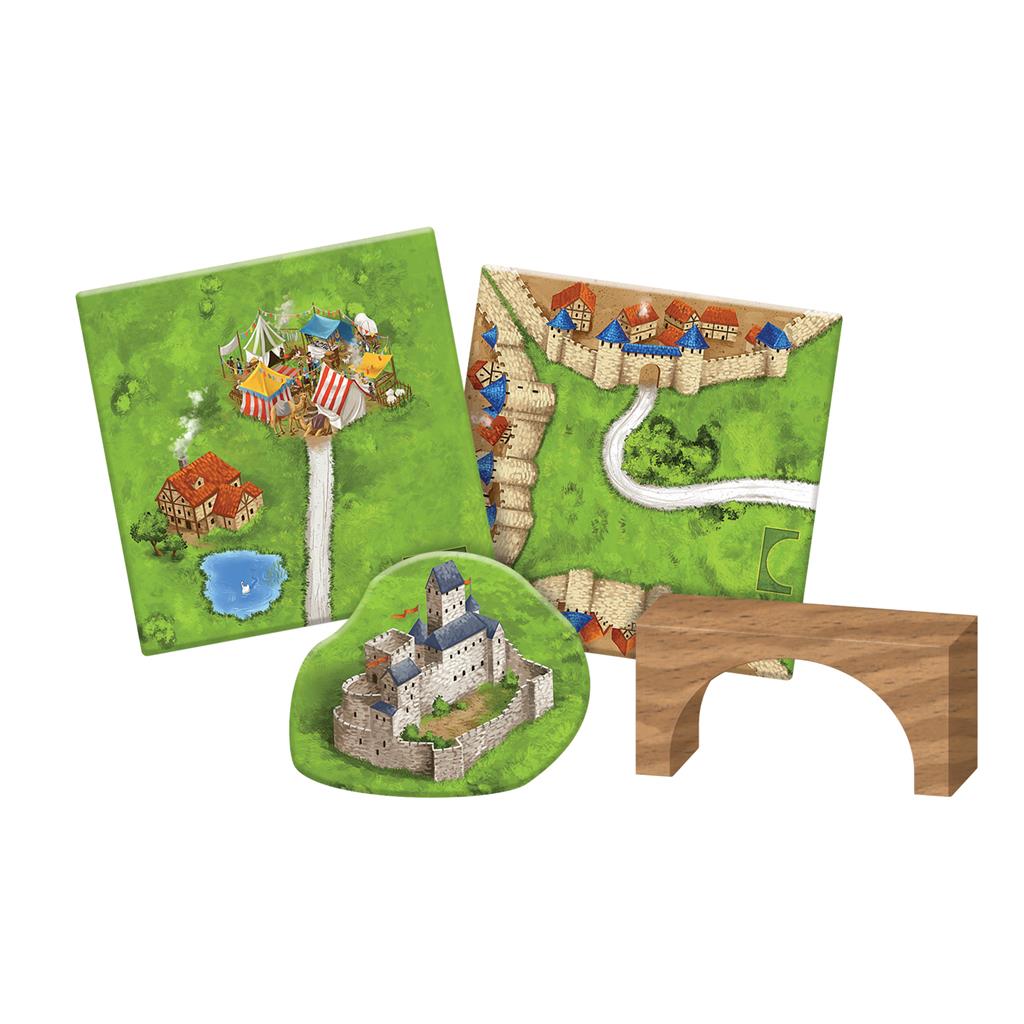 Carcassonne: Exp 8 Bridges, Castles & Bazaars