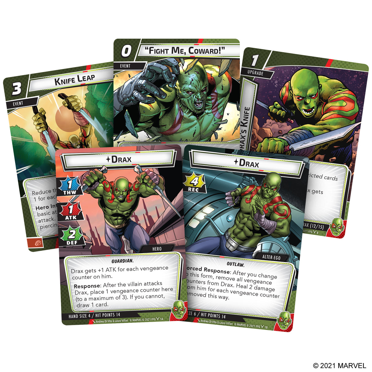 Marvel Champions: The Card Game- Drax Hero Pack
