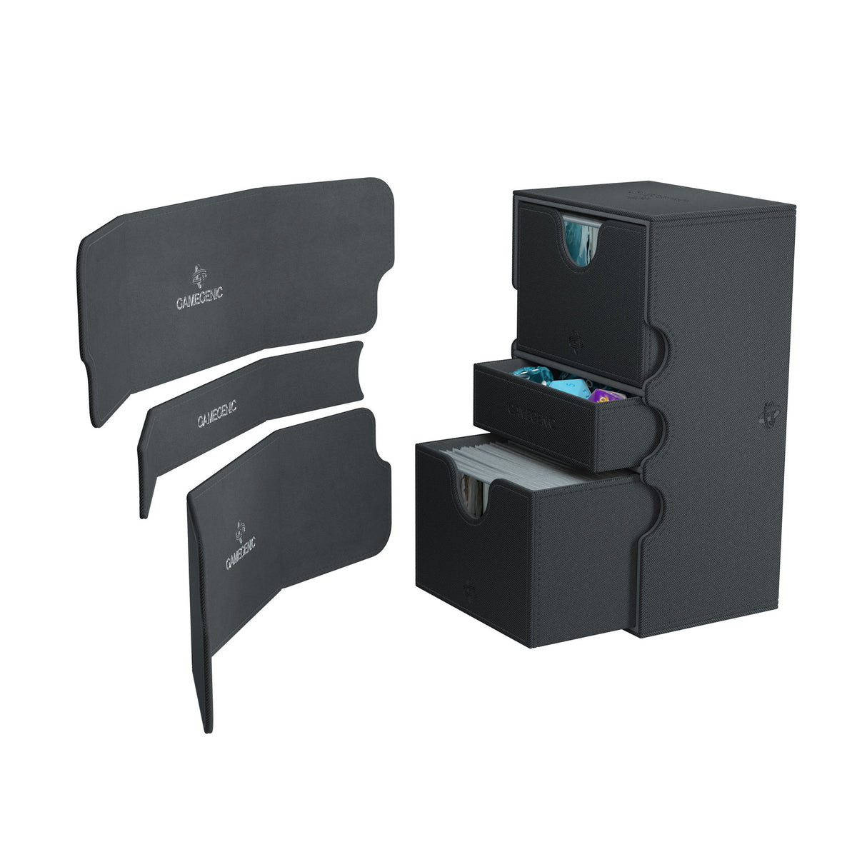 Gamegenic: Stronghold Deck Box 200+ Black