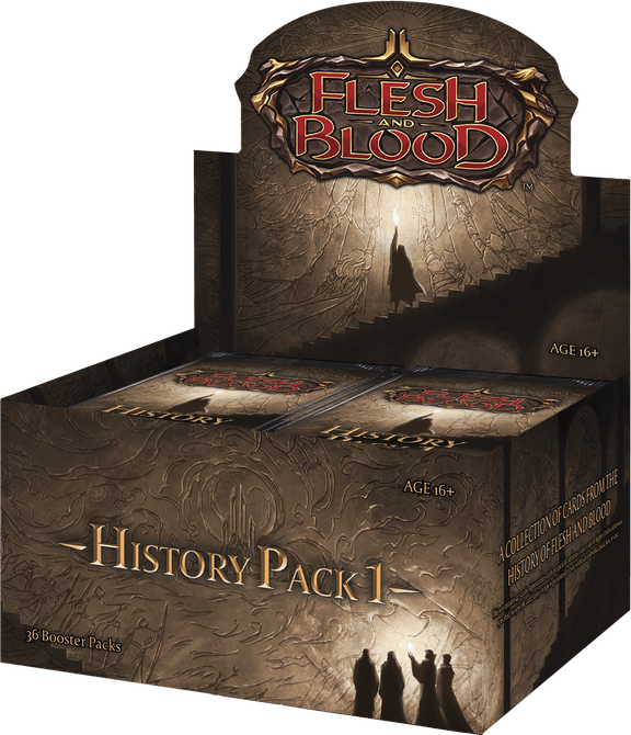 Flesh and Blood: History Pack 1 Display Box