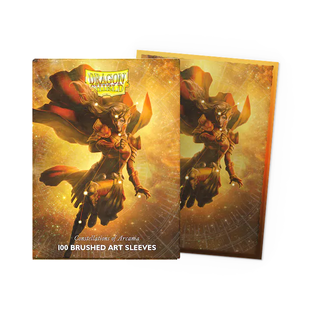 Dragon Shield Alaria - Constellations - Brushed Art Sleeves - Standard Size