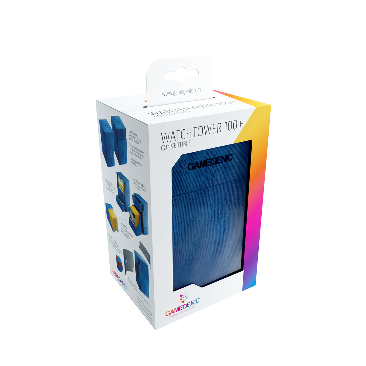 Gamegenic: Watchtower Deck Box 100plus Blue