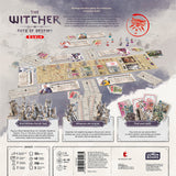 The Witcher: Path of Destiny Ronin board game character miniatures and bamboo playmat
