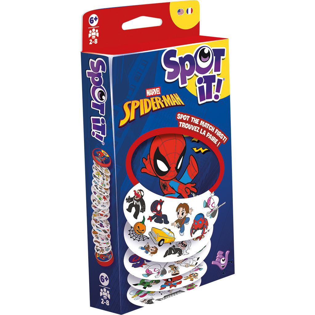 Spot It! Spider-Man board game | Elderwoods