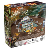 Everdell Silverfrost Essentials Edition board game components and winter-themed artwork