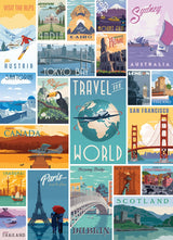 Travel the World - 1000pc Puzzle Twist